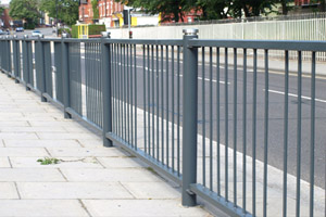 Pedestrian Guardrails | High Visibility Guardrails | Pedestrian Guardrail Systems 