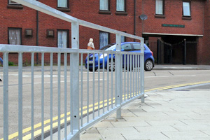 Pedestrian Guardrails | High Visibility Guardrails | Pedestrian Guardrail Systems 